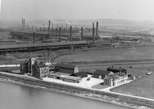 Photograph of the beginning of Shotton